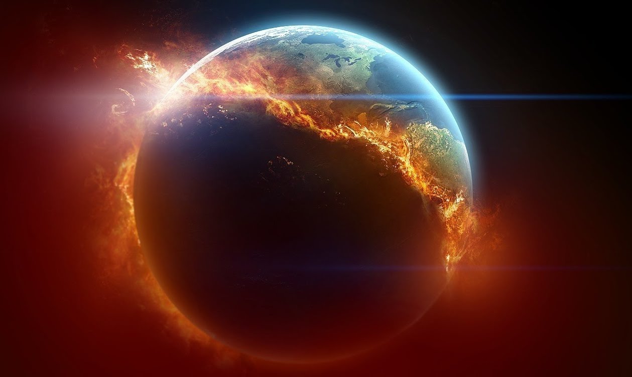 Разрыв солнца. Горящая Планета земля. Земля в огне. Планета в огне. Планета горит.